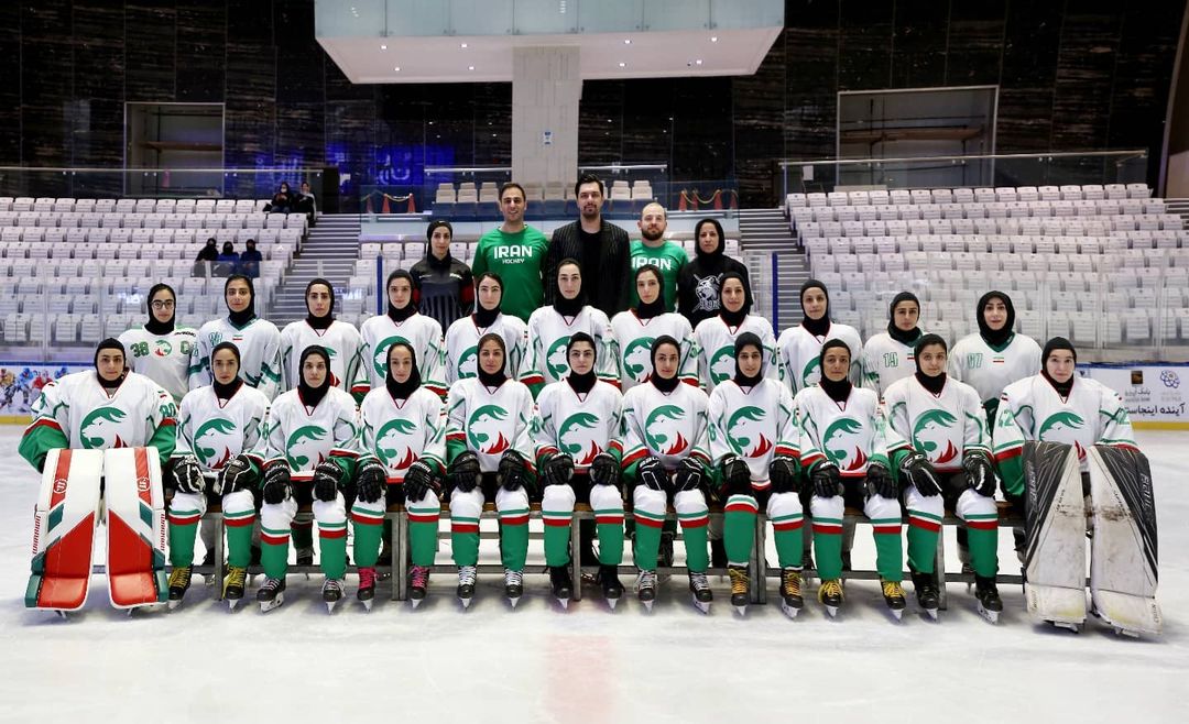 دختران تیم ملی هاکی روی ایران